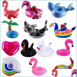 Other Festive Party Supplies Party Decoration Floating Cup Coaster Beach Water Pool Drink Inflatable Holders Drop Delivery Home Ga Dh7Wm