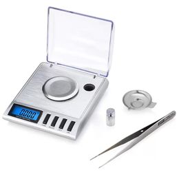 Wholesale salter scales Jewellery Weighing Scales 20 x 0.001g Precision Mini Pocket Digital Milligrammes Smart Analytical Balances Scale for Gold Diamond