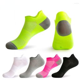 Sports Socks Outdoor Running Basketball Soccer Professional Anti-sweat Unisex Sport Women Men Short Tube Breathable