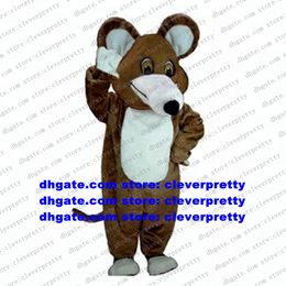 Brown Gopher Field Mouse Mascot Costume Vole Wild Rat Adult Cartoon Character Cosplays Costume Promotion Ambassador zx2693