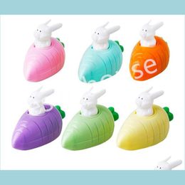 Other Festive Party Supplies Easter Party Favours Bunny In A Carrot Car Clockwork Toys Kids Children Baby Gifts Random Colour Drop D Dhdks