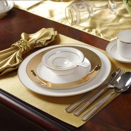 Dinnerware Sets European Modern Fresh Couple Ceramic Western Plate Steak Decoration Tableware Decorative Cup And Dish Set
