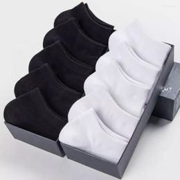 Men's Socks 20pcs Cotton Deodorant And Sweat Absorbent Breathable Low Cut Out Boot Suitable For Men Women