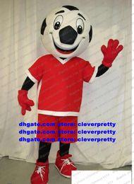 Football Soccer Foot Ball Mascot Costume Adult Cartoon Character Outfit Suit Hilarious Funny Affection Expression zx1424