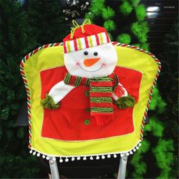 Chair Covers Christmas Back Cover Decoracion Navidad Hat Decorations For Home Dinner Table Year Office Xmas Gifts