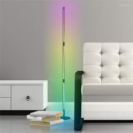 Smart Automation Modules LED Symphony Remote Control Colour Changing Floor Lamp RGB Bedroom Living Room Club Atmosphere Home Decoration