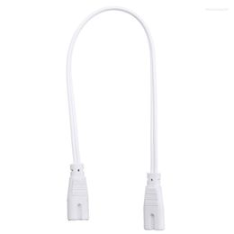 Lighting Accessories 1/10pcs 30CM T4 T5 T8 Tube Connector Cable Cord Bar Light Grow Lamp Fluorescent LED