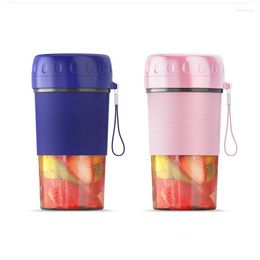 Juicers 300ML Juicer Electric Portable Smoothie Blender 4 Knife Mini Squeezer USB Rechargeable Mixer Cup For Travel