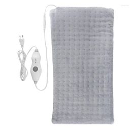 Carpets Electric Heating Pad With Washable Cover Coral Fleece Warmth Drape Blanket Fast For Bed Office And Home