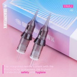 Tattoo Needles Dragonahwk PMU Sterilised Cartridge 1RL 3RL 7F Permanent Makeup Round Liner 0.160.180.20.250.30.40.5mm 221017