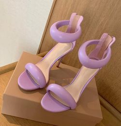 Stiletto Sandals Brief Style One Strap Sexy Heel Back Zip Leather Fashionable Comfortable 10Cm Heel For Womens Dress Wedding Shoes