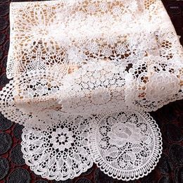 Table Mats Coasters For Glasses Round Kitchen Accessories Dining Placemats Lace Embroidered Hollow Insulation Mat Home Decor