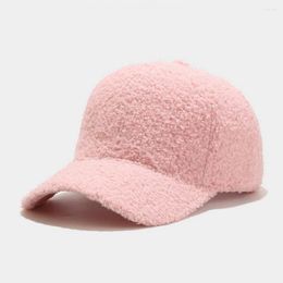 Ball Caps Unisex Hat Solid Color Skin-touch Anti Sun Pure Windproof Baseball Cap For Daily Wear