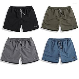 Running Shorts 2022 Men Summer Plus Size Thin Fast-drying Beach Trousers Casual Sports Short Pants Clothing Spodenki Homme