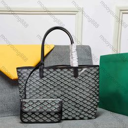 10A Top Tier Quality Luxuries Designers Large Quilted Canvas Tote Real Leather Shopping Bag Black Handle Handbag Small Coin Purse Vintage