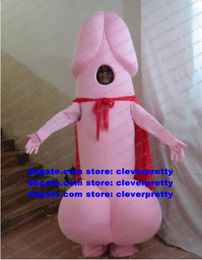 New Penis Membrum Phallus Mascot Costume Adult Cartoon Character Outfit Suit Showtime Stage Props Cute Lovable zx2923