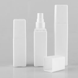 100pcs 60ml 75ml 90ml Makeup Empty Travel Plastic White Square Spray Bottles For Toner Perfume Tool 2023 New