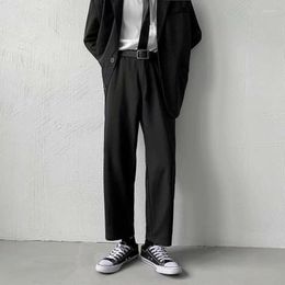 Men's Pants Men's Western-Style Trousers Male Loose Leisure Casual Business Design Cotton Suit Formal W2172