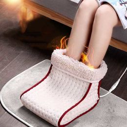 Smart Electric Heaters Foot Warmer Feet for Women Men Pad Heating Blanket Abdomen Soft Flanne Pads Home 221014