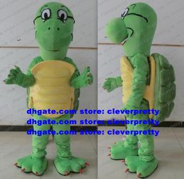 Green Sea Turtle Mascot Costume Marine Turtle Pawikan Tortoise Adult Cartoon Character Group Photo Appreciation Banquet zx1841