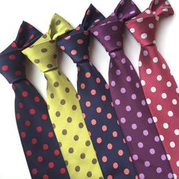 Bow Ties Men's Business Unique Design Formal Occasions Dot Accessories Tie Fashion Simple Personality 2022 Polyester Silk
