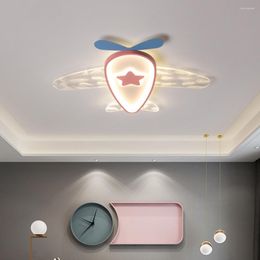 Ceiling Lights Children's Aircraft Light Boy Bedroom Room Modern Personality Fashion Simple Cartoon Lighting Lamps