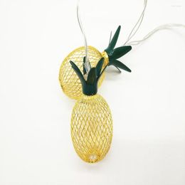 Christmas Decorations LED Pineapple Rattan Artificial Flowers Home Party Decoration DIY Craft Halloween Lights Holiday