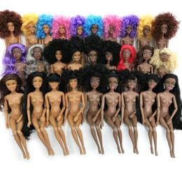 Принцесса черная африканская кукла подвижные суставы вьющиеся волосы коричневый тон кожи детский девушки игрушка в течение 3 лет и более 12,5 дюйма
