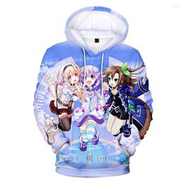 Men's Hoodies Kawaii Hyperdimension Neptunia Hoodie Women Men Tracksuit Harajuku Streetwear Games Sweatshirts Boys/Girls Fashion Kids