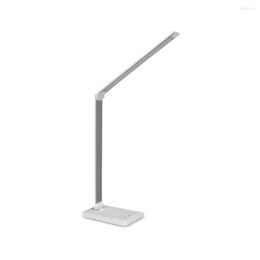Table Lamps Light LED 450lm Reading Adjustable Study Desk Lamp Touch Control Portable Travel Desktop Lighting 3 Dimming