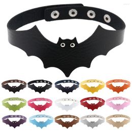 Choker Kirykle Bat Halloween Cool Vintage Necklace Women Handmade Goth Jewellery Gift