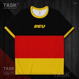 Men's T Shirts Germany Deutschland German IndiaBrazil Brazilian Quick Dry Shirt Casual Sporting Brands Tops Short-sleeved Summer Clothes