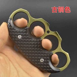 Martial Legal Designers Arts Clip Clasp Fist Set Iron Four Finger Rings Tiger Legal Self Defense Designer Hand Brace Ring