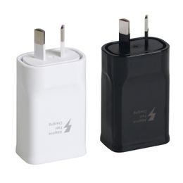 AU Plug Mobile Phone Charger Fast Charging 5V 2A Output Power Adapter Travel Wall Plug For Samsung Xiaomi