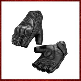 ST143 Motorcycle Gloves Breathable Summer Motorcycle Half Gloves Shockproof Cycling Gloves Outdoor Touch Screen Glove
