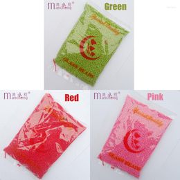 Beads 3 Colour 30000pcs/Packs 2mm Pink Red Green Charm Czech Glass Seed Crystal DIY Kids Jewellery Making