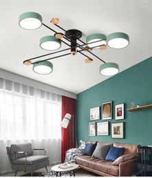 Chandeliers Nordic Contemporary Design Chandelier Lighting For Bedroom Living Room Loft Dining Modern Home LED Decor Lamp
