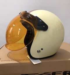 Motorcycle Helmets Cool Open Face Helmet Visor Bubble Visors Flip Up Motorcycles Capacete Lens Moto Accessories