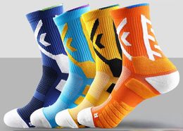 Sports Socks Professional Sports Elite Basketball Socks Cushion Dampness Brand Towel Bottom Breathable and Sweat