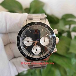 Antique Mens Watch Vintage 38mm Cosmograph 6263 Paul Newman Ceramic Bezel Watches Chronograph ETA 7750 ST19 Movement Mechanical Hand-winding Men's Wristwatches