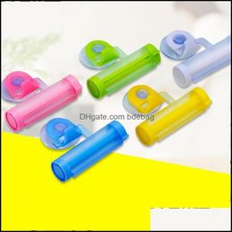 Other Housekeeping Organisation Squeeze Cute Makeup Tootastes Dispensers Plastic With Suction Cup Home Bathroom Accessories Portab Dhqdu