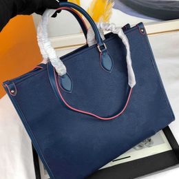 Totes brand Bags Large Capacity Package Shopping Luxury Handbag Genuine Leather Plain Letter Printing High Quality Internal Zipper