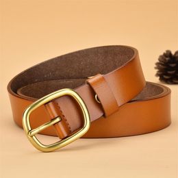 Top1 Classic Business h Fashion Belt Whole High Quality Mens Belts Casual Womens Belts Leather Belt Width 3.8cm Metal Buckle257w Wxa