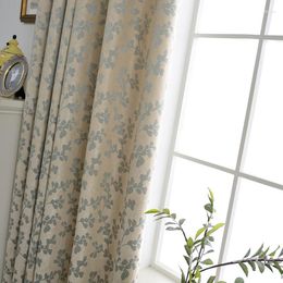 Curtain Curtains For Living Room Dining Bedroom Modern And Simple Chenille Jacquard Fabric Factory Direct Sales Products