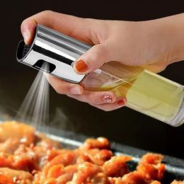 Wholesale Bbq Baking Olive Oil Spray Bottles Vinegar Bottle Water Pump Gravy Boats Kitchen Tools Salad 1114