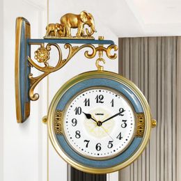 Wall Clocks Japanese Room Watch Large Silent Digital 3d Home Saatration Items Vintage Orologio Da Parete Furniture