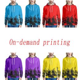 Men's Hoodies Print On Demand Casual Couples Wear Autumn And Winter Polynesia Tribe Pullover Hoodie Long Sleeves Keep You Warm Clothing