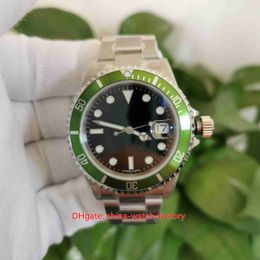 BP Maker Mens Watch Antique Watches Vintage 40mm 16610 16610LV 50th Anniversary Green Sapphire Asia 2813 Movement Mechanical Automatic Men's Wristwatches