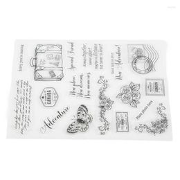 Clear Stamps Card Making Paste Repeatedly For Invitation Greeting Diary