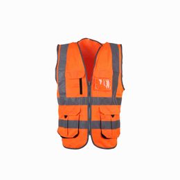 Best-selling high quality hi via engineer safety vest Customized accepted cheap Reflective vest